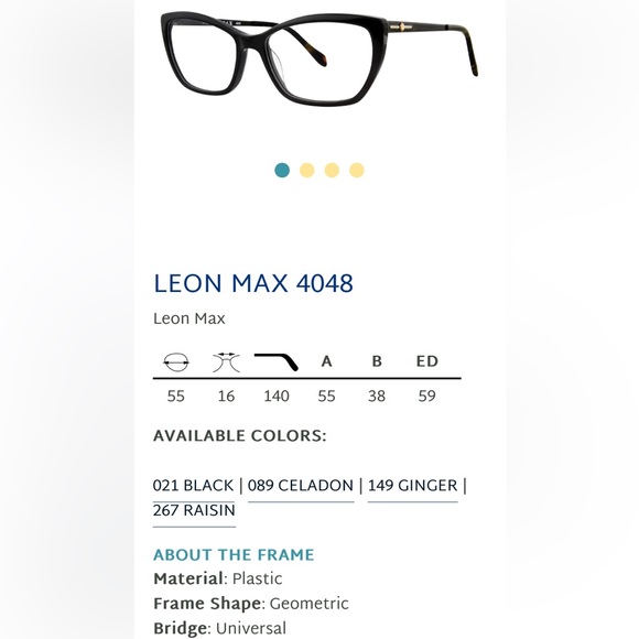 Leon Max eyewear - Picture 11 of 13